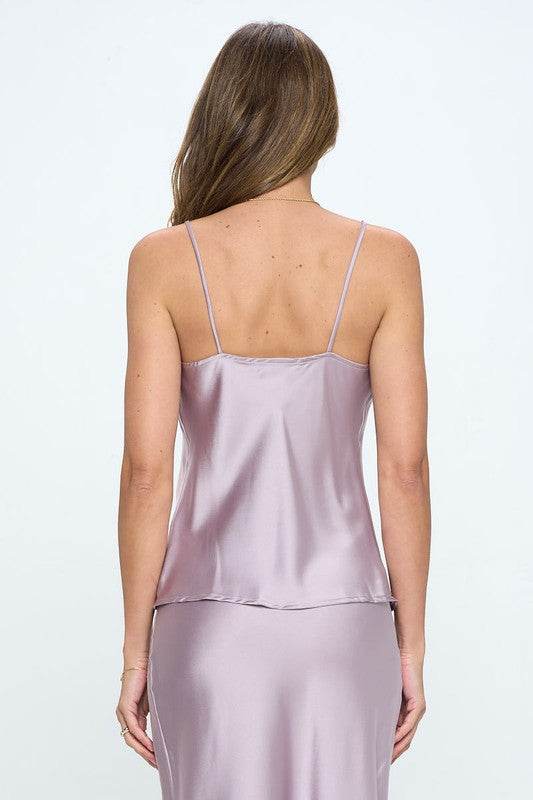 Made in USA Silky Satin Tank Top - Shop Style & More | Fresh Looks, Everyday Deals & Free Shipping