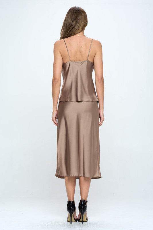 Made in USA Silky Satin Tank Top - Shop Style & More | Fresh Looks, Everyday Deals & Free Shipping