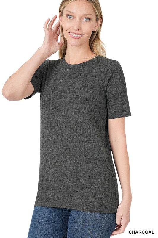 Short Sleeve Round Neck Tee - Shop Style & More | Fresh Looks, Everyday Deals & Free Shipping