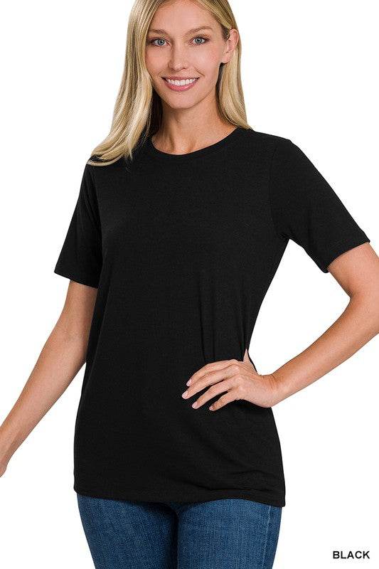 Short Sleeve Round Neck Tee - Shop Style & More | Fresh Looks, Everyday Deals & Free Shipping