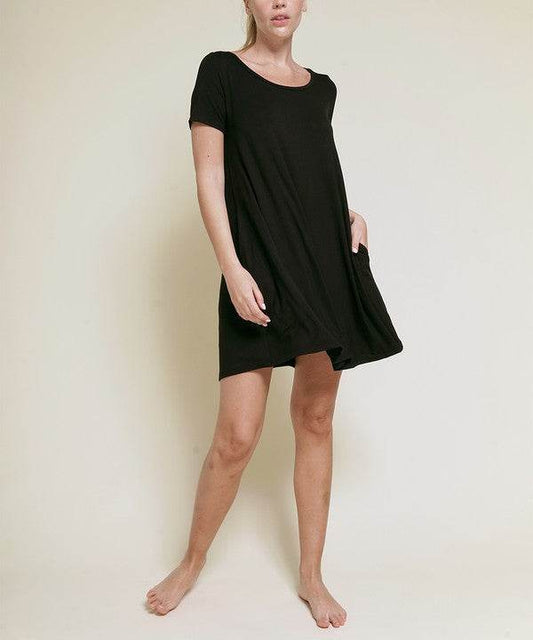 BAMBOO CLASSIC SHORT SLV DRESS - Shop Style & More | Fresh Looks, Everyday Deals & Free Shipping