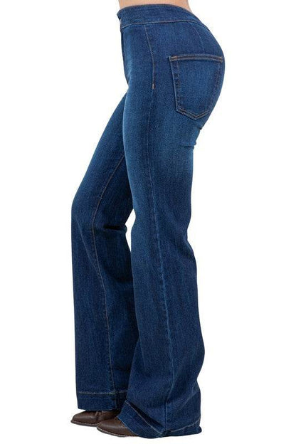 Harley Wide Leg Dark Blue - Inseam 32 - Shop Style & More | Fresh Looks, Everyday Deals & Free Shipping