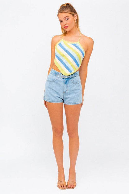 Sleeveless Knit Cropped Top - Shop Style & More | Fresh Looks, Everyday Deals & Free Shipping