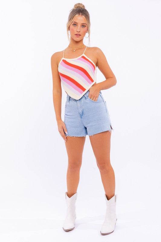 Sleeveless Knit Cropped Top - Shop Style & More | Fresh Looks, Everyday Deals & Free Shipping