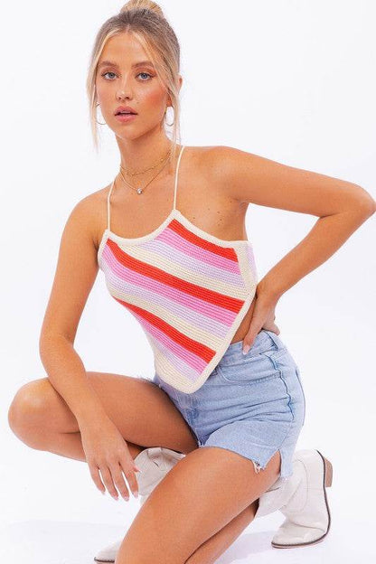 Sleeveless Knit Cropped Top - Shop Style & More | Fresh Looks, Everyday Deals & Free Shipping