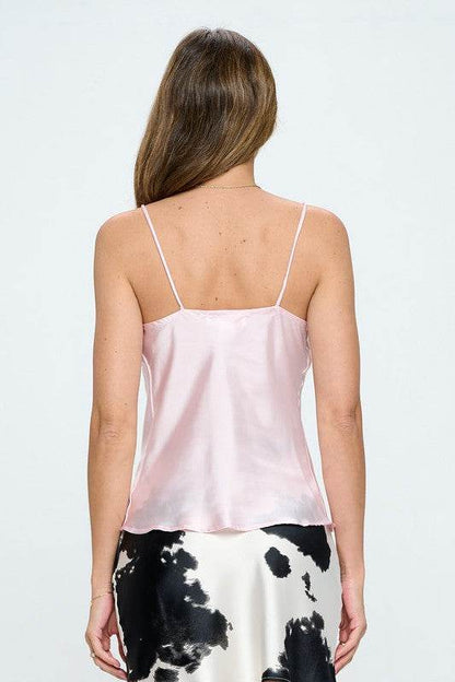 Made in USA Silky Satin Tank Top - Shop Style & More | Fresh Looks, Everyday Deals & Free Shipping