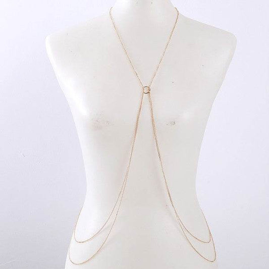 DOUBLE LAYERED BODY CHAIN - Shop Style & More | Fresh Looks, Everyday Deals & Free Shipping