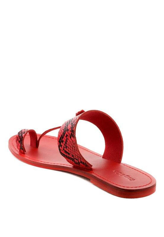 LEONA THONG FLAT SANDALS - Shop Style & More | Fresh Looks, Everyday Deals & Free Shipping