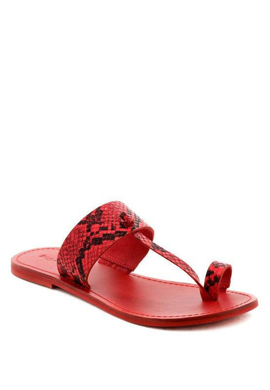 LEONA THONG FLAT SANDALS - Shop Style & More | Fresh Looks, Everyday Deals & Free Shipping