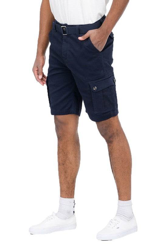 Weiv Mens Belted Cargo Shorts with Belt - Shop Style & More | Fresh Looks, Everyday Deals & Free Shipping