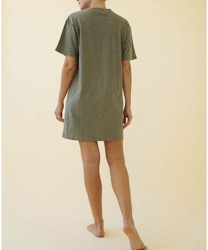 COTTON SLUB T SHIRTS DRESS - Shop Style & More | Fresh Looks, Everyday Deals & Free Shipping