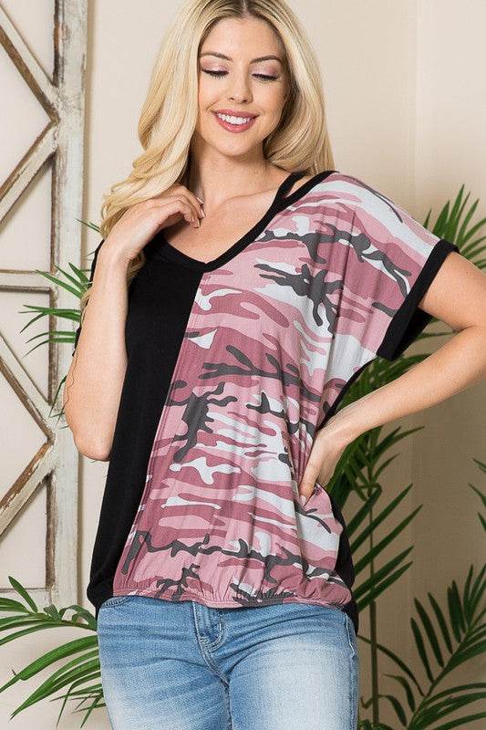 Cold Shoulder Wrap Front Top - Shop Style & More | Fresh Looks, Everyday Deals & Free Shipping