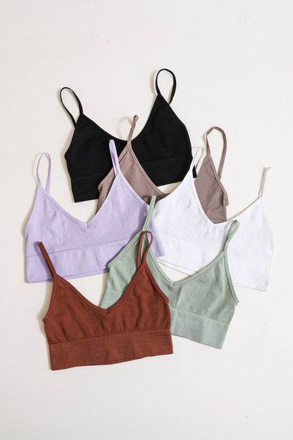 Low Back Seamless Bralette - Shop Style & More | Fresh Looks, Everyday Deals & Free Shipping