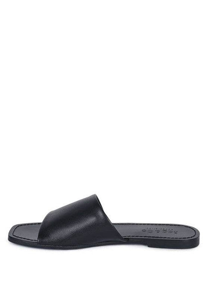 TATAMI LEATHER CLASSIC SLIDE FLATS - Shop Style & More | Fresh Looks, Everyday Deals & Free Shipping