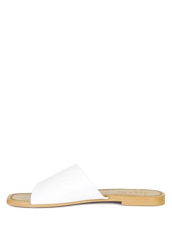 TATAMI LEATHER CLASSIC SLIDE FLATS - Shop Style & More | Fresh Looks, Everyday Deals & Free Shipping