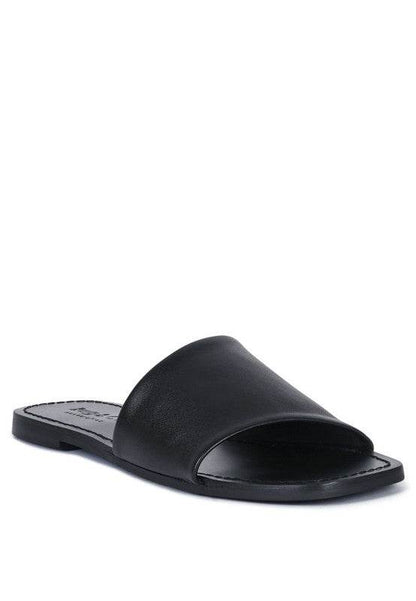 TATAMI LEATHER CLASSIC SLIDE FLATS - Shop Style & More | Fresh Looks, Everyday Deals & Free Shipping