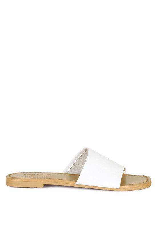 TATAMI LEATHER CLASSIC SLIDE FLATS - Shop Style & More | Fresh Looks, Everyday Deals & Free Shipping