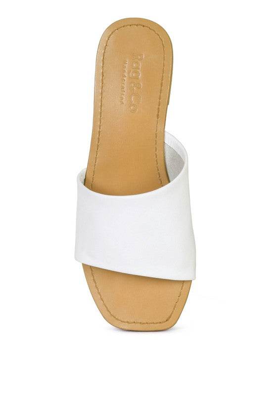 TATAMI LEATHER CLASSIC SLIDE FLATS - Shop Style & More | Fresh Looks, Everyday Deals & Free Shipping