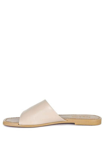 TATAMI LEATHER CLASSIC SLIDE FLATS - Shop Style & More | Fresh Looks, Everyday Deals & Free Shipping