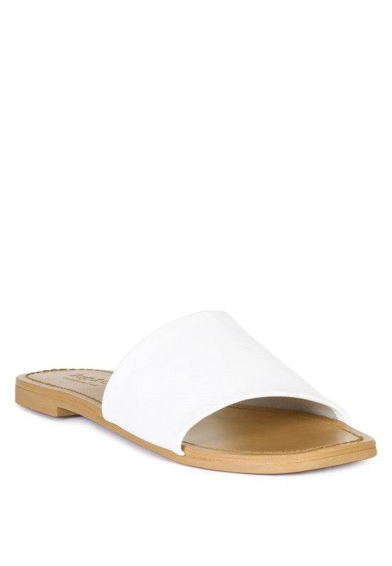 TATAMI LEATHER CLASSIC SLIDE FLATS - Shop Style & More | Fresh Looks, Everyday Deals & Free Shipping