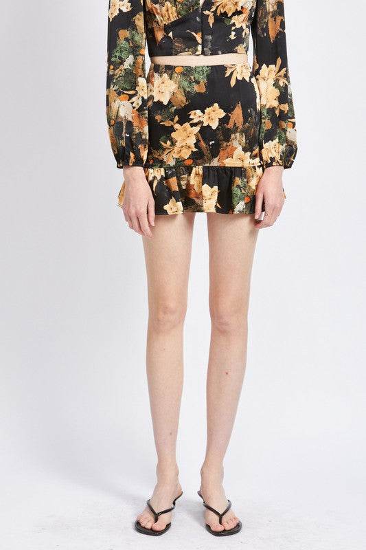 HIGH WAIST MINI RUFFLED SKIRT - Shop Style & More | Fresh Looks, Everyday Deals & Free Shipping