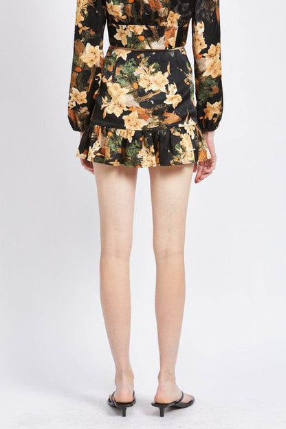 HIGH WAIST MINI RUFFLED SKIRT - Shop Style & More | Fresh Looks, Everyday Deals & Free Shipping