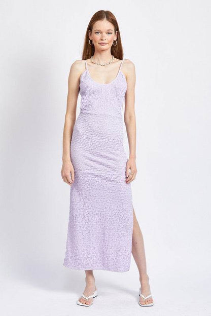 SPAGHETTI STRAP OPEN BACK MIDI DRESS - Shop Style & More | Fresh Looks, Everyday Deals & Free Shipping
