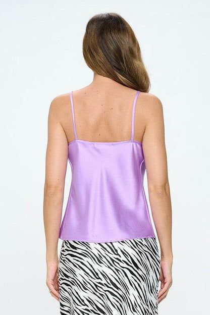 Made in USA Silky Satin Tank Top - Shop Style & More | Fresh Looks, Everyday Deals & Free Shipping