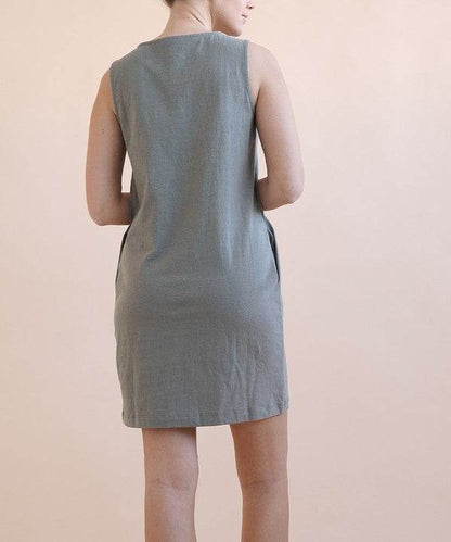 SLEEVESS COTTON DRESS - Shop Style & More | Fresh Looks, Everyday Deals & Free Shipping
