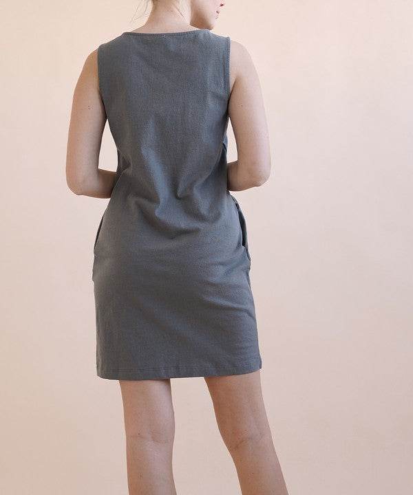 SLEEVESS COTTON DRESS - Shop Style & More | Fresh Looks, Everyday Deals & Free Shipping