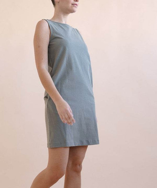 SLEEVESS COTTON DRESS - Shop Style & More | Fresh Looks, Everyday Deals & Free Shipping