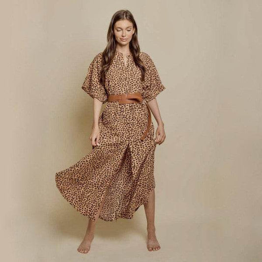 Wide Dress -Cheetah - Shop Style & More | Fresh Looks, Everyday Deals & Free Shipping