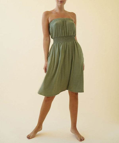 BAMBOO TUBE DRESS KNEE LENGTH - Shop Style & More | Fresh Looks, Everyday Deals & Free Shipping