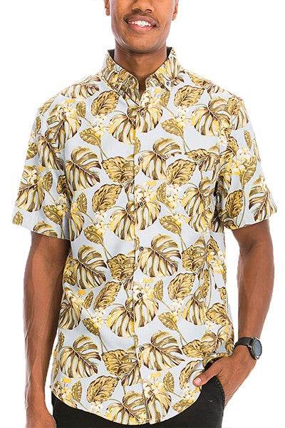 Hawaiian Print Button Down Shirt - Shop Style & More | Fresh Looks, Everyday Deals & Free Shipping
