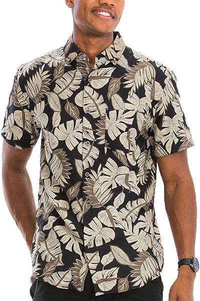Hawaiian Print Button Down Shirt - Shop Style & More | Fresh Looks, Everyday Deals & Free Shipping