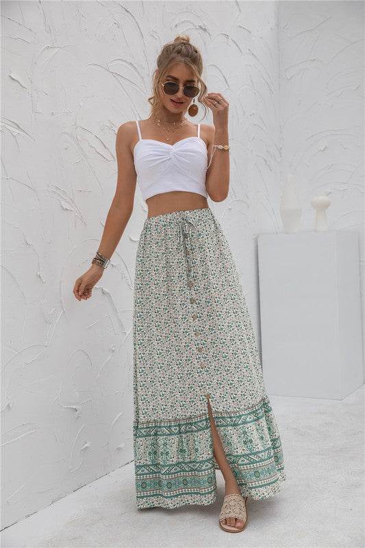 Womens Print Maxi Skirt - Shop Style & More | Fresh Looks, Everyday Deals & Free Shipping
