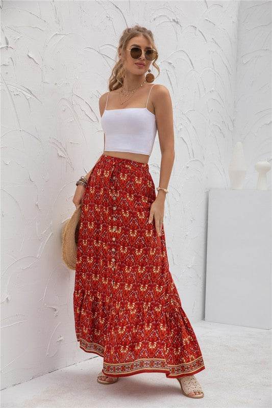 Womens Print Maxi Skirt - Shop Style & More | Fresh Looks, Everyday Deals & Free Shipping