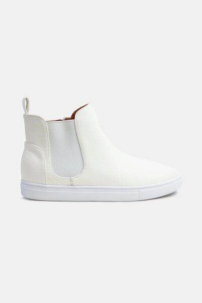 Beast Fashion Faux Suede Elastic Side Panel Sneakers - Shop Style & More | Fresh Looks, Everyday Deals & Free Shipping