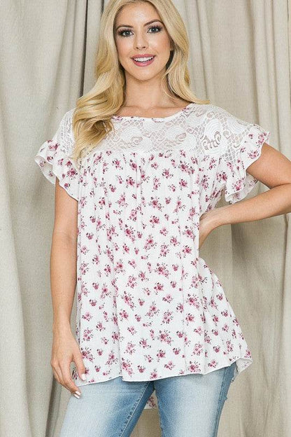 Ruffle Sleeve Blouse - Shop Style & More | Fresh Looks, Everyday Deals & Free Shipping
