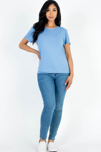 Basic Short Sleeve T-shirt - Shop Style & More | Fresh Looks, Everyday Deals & Free Shipping