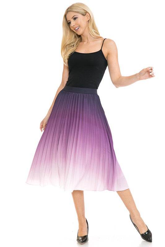 Women's High Waist Pleated A-Line Swing - Shop Style & More | Fresh Looks, Everyday Deals & Free Shipping