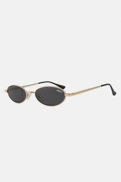 Nicole Lee USA Metal Frame Finley Oval Sunglasses - Shop Style & More | Fresh Looks, Everyday Deals & Free Shipping