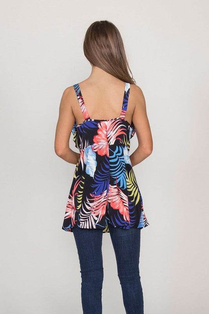 Royal Blue Indah Floral Print Blouse - Shop Style & More | Fresh Looks, Everyday Deals & Free Shipping