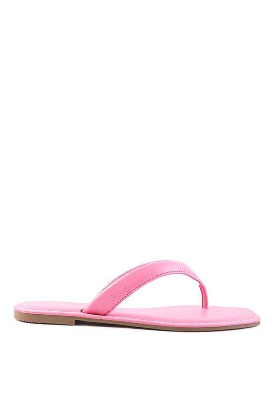 RERA SQUARE TOE THONG FLATS - Shop Style & More | Fresh Looks, Everyday Deals & Free Shipping