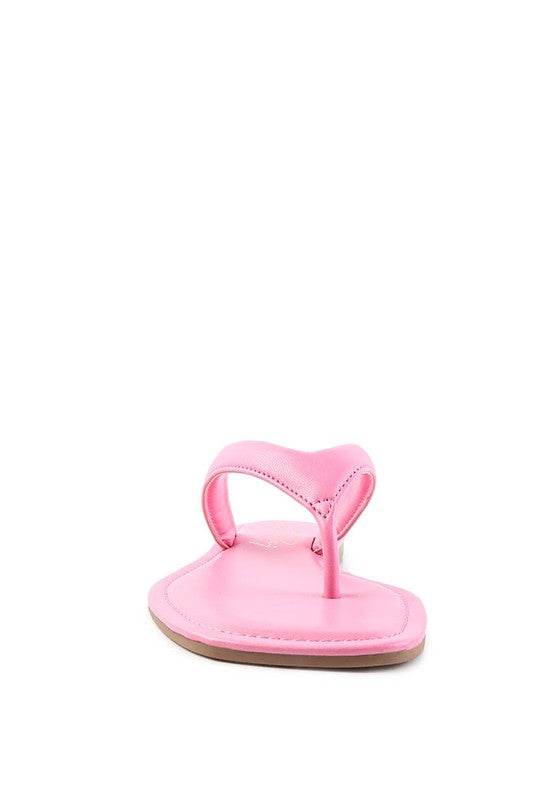 RERA SQUARE TOE THONG FLATS - Shop Style & More | Fresh Looks, Everyday Deals & Free Shipping