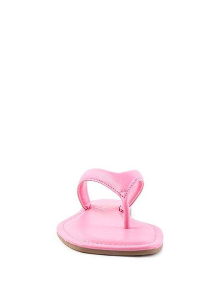 RERA SQUARE TOE THONG FLATS - Shop Style & More | Fresh Looks, Everyday Deals & Free Shipping