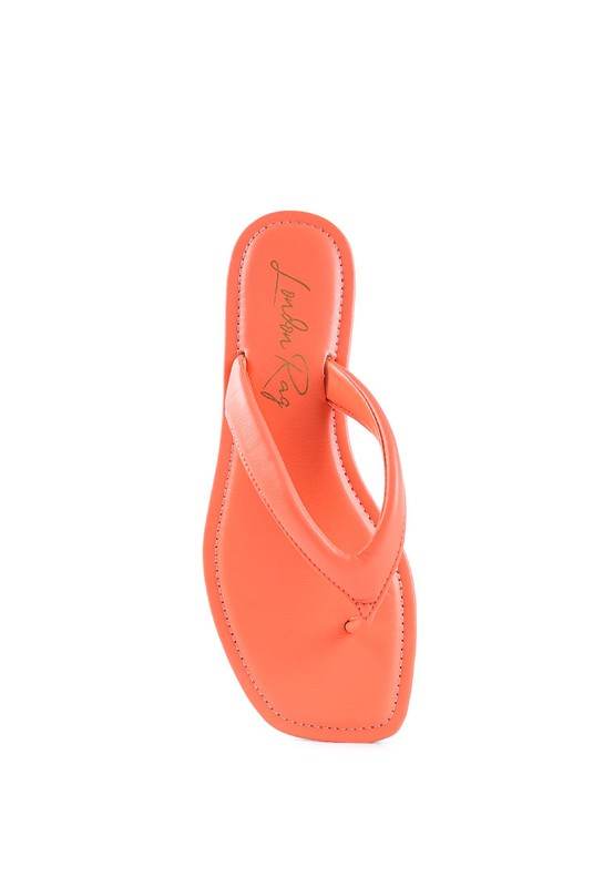 RERA SQUARE TOE THONG FLATS - Shop Style & More | Fresh Looks, Everyday Deals & Free Shipping