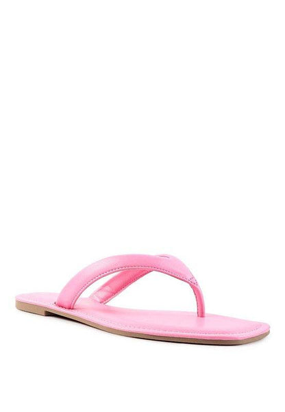 RERA SQUARE TOE THONG FLATS - Shop Style & More | Fresh Looks, Everyday Deals & Free Shipping