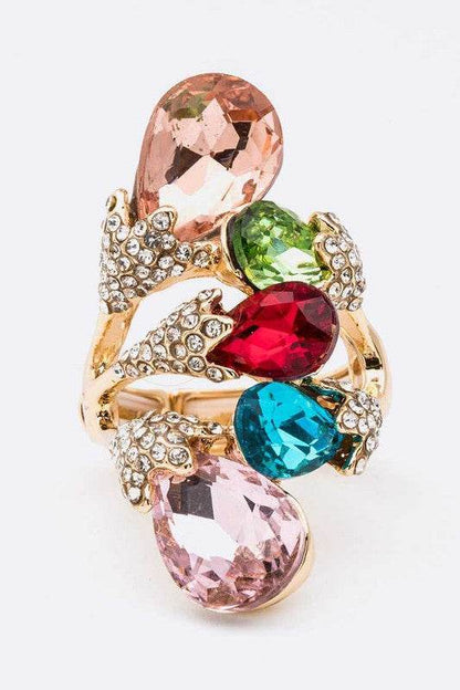 Crystal Iconic Stretch Ring - Shop Style & More | Fresh Looks, Everyday Deals & Free Shipping