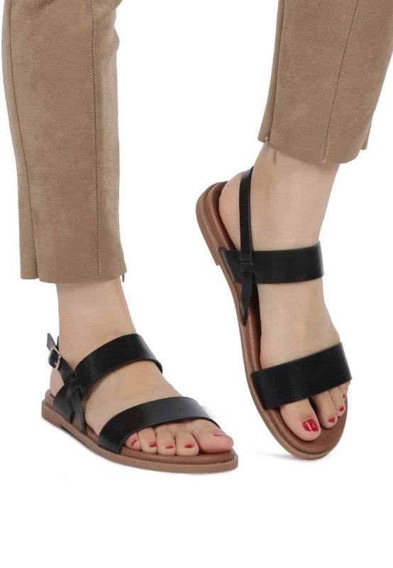 Miya Strappy Slingback Flat Sandal - Shop Style & More | Fresh Looks, Everyday Deals & Free Shipping